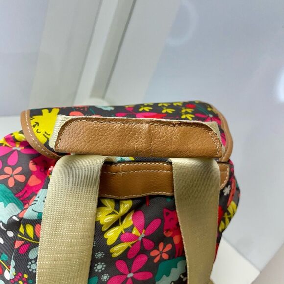 Lily Bloom Multicolor Floral Backpack - Picture 6 of 8